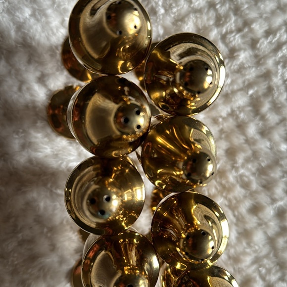 Five sets of Vintage DIRILYTE-Dirigold Salt and Pepper Shakers!clean and shiny - Picture 6 of 16